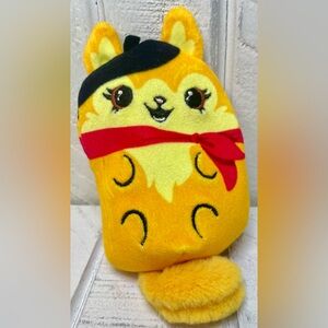 Dogs Vs. Squirls Zoey Scarf & Beret 4” Mini Bean Plush Collectible Toy